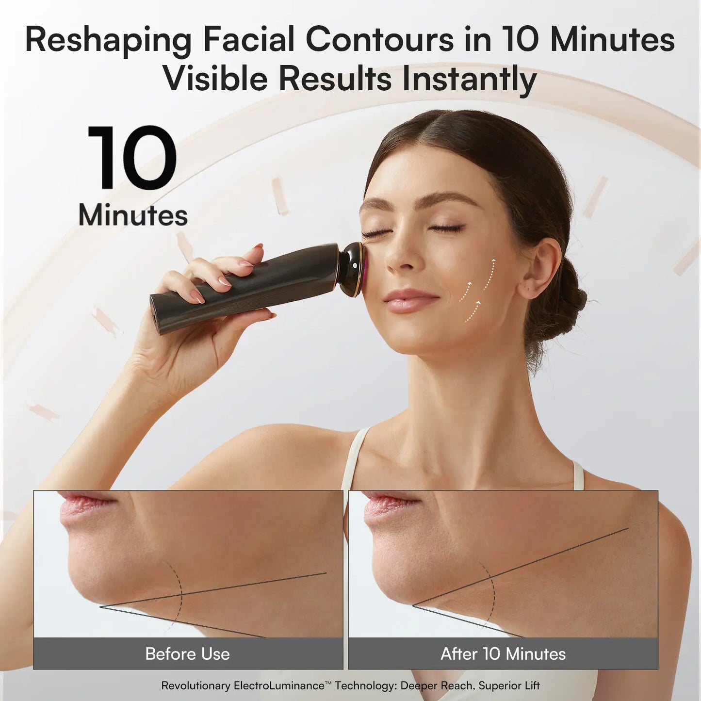 [New Color Drop] INIA FLARE All-In-One Facial Beauty Device, 3-In-1 Facial Massager Beauty Device for Face and Neck Skin Rejuvenation Lifting/ Tightening/ Infusing, Summer Beauty Gift Ideas