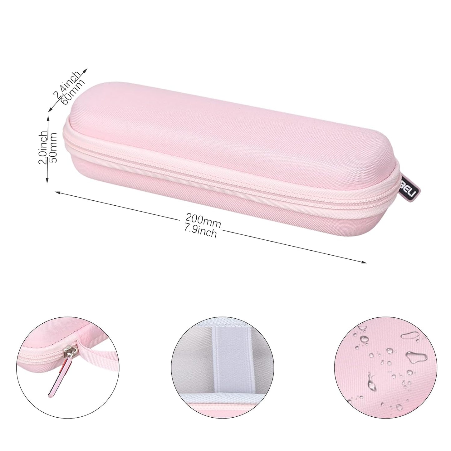 Hard Case for Medicube Age-R Booster Pro Beauty Massager, Mini Booster Pro plus Facial Skin Care Tool (Case Only)