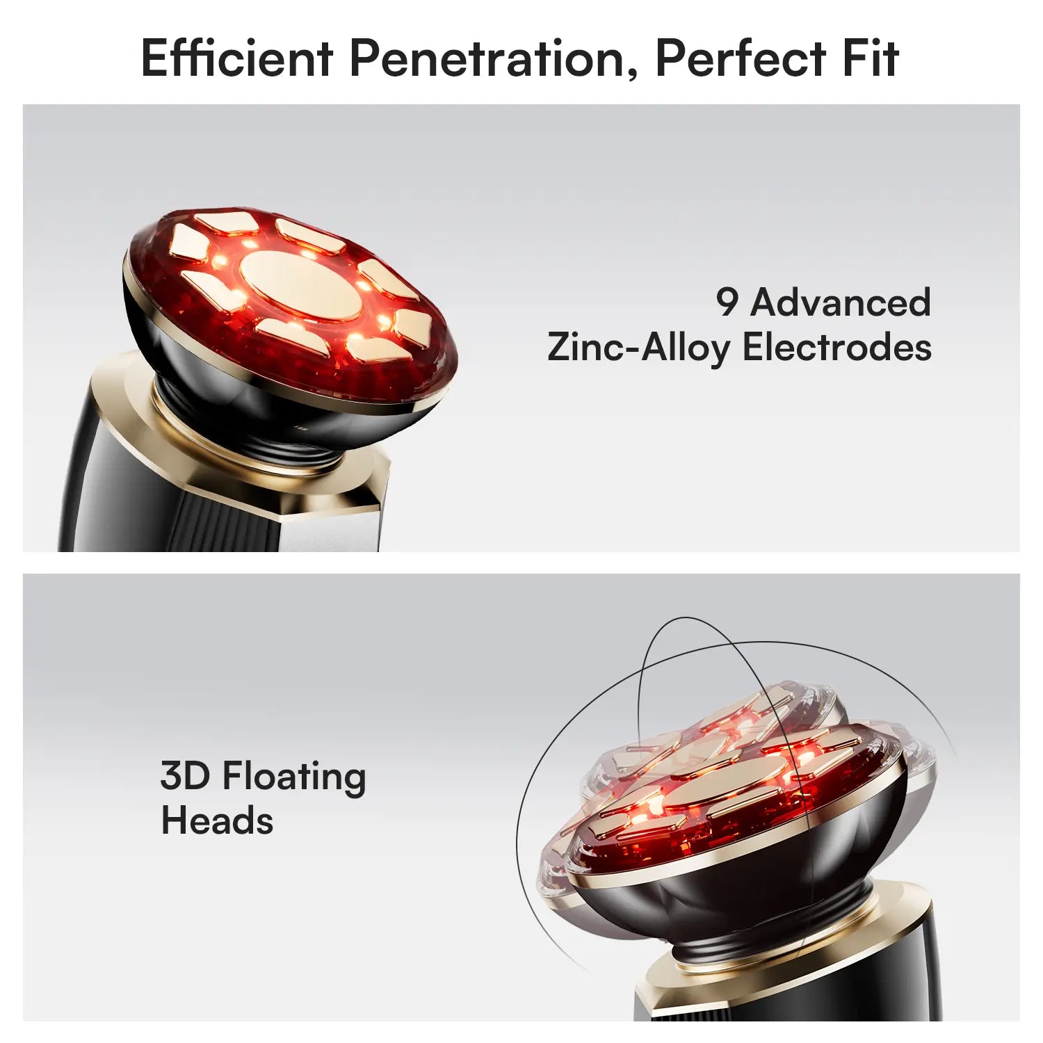 [New Color Drop] INIA FLARE All-In-One Facial Beauty Device, 3-In-1 Facial Massager Beauty Device for Face and Neck Skin Rejuvenation Lifting/ Tightening/ Infusing, Summer Beauty Gift Ideas