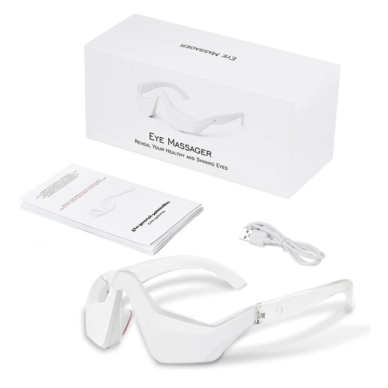 Eye Massager 3D Red Light EMS Eyes Relax Massager Fatigue Relief Lighten Dark Circles Smooth Eye Fine Line Beauty Eye Caredevice