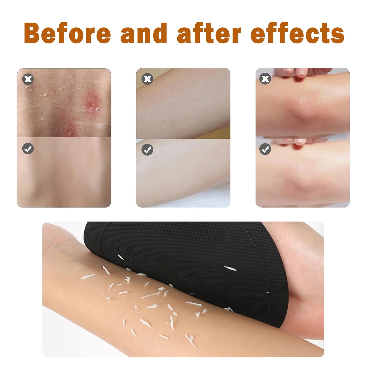 4 Counts Soft Rubber Shower Scrubber for Efficient Cleansing Body, Gentle Exfoliating Bath Brush for All Kinds of Skin and More Cleaning